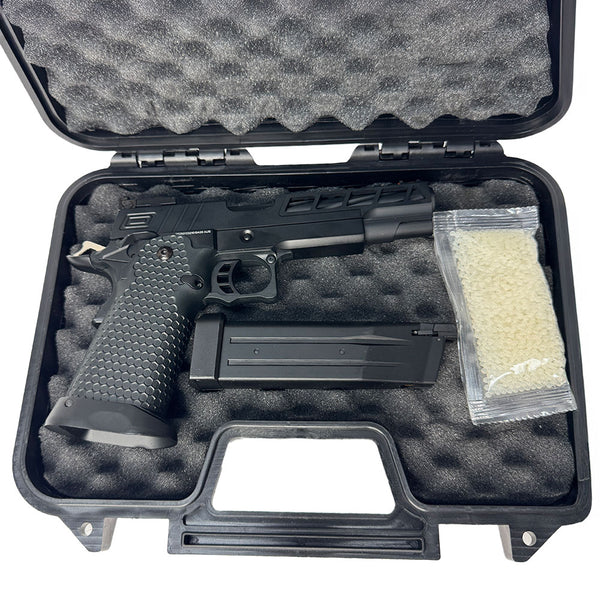Golden Eagle 3341 Hi-Capa 5.1 Black Gas Pistol Gel Blaster