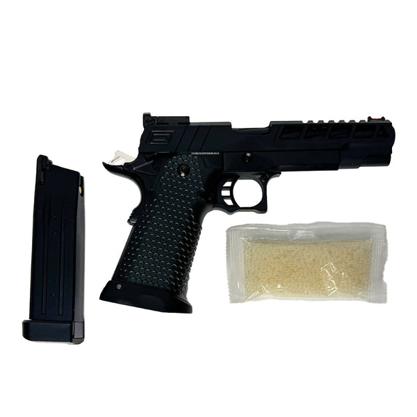 Golden Eagle 3341 Hi-Capa 5.1 Black Gas Pistol Gel Blaster