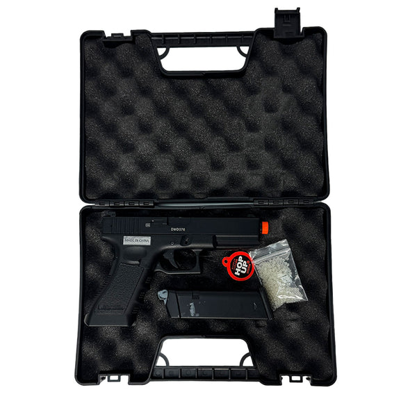 Double Bell G22 Black Gas Blowback Gel Blaster Green Gas