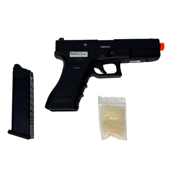 Double Bell G22 Black Gas Blowback Gel Blaster Green Gas
