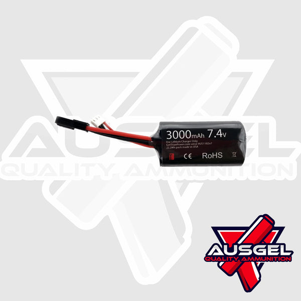 TITAN 3000mAh 7.4v Brick Tamiya Battery